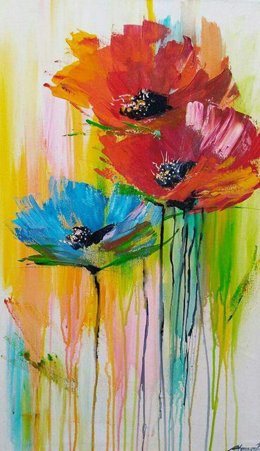 Schilderen op Nummer Bloemen PBN286